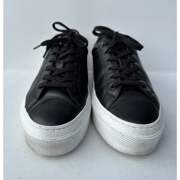 Givenchy Mens Tennis Shoes City Sport Sneakers Size 44 Black / White Logo main image 9